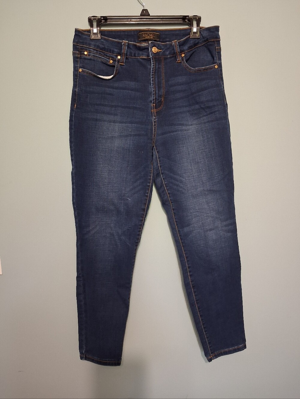 RACHEL Rachel Roy Women's Dark Blue Denim Jeans Sz 10/30